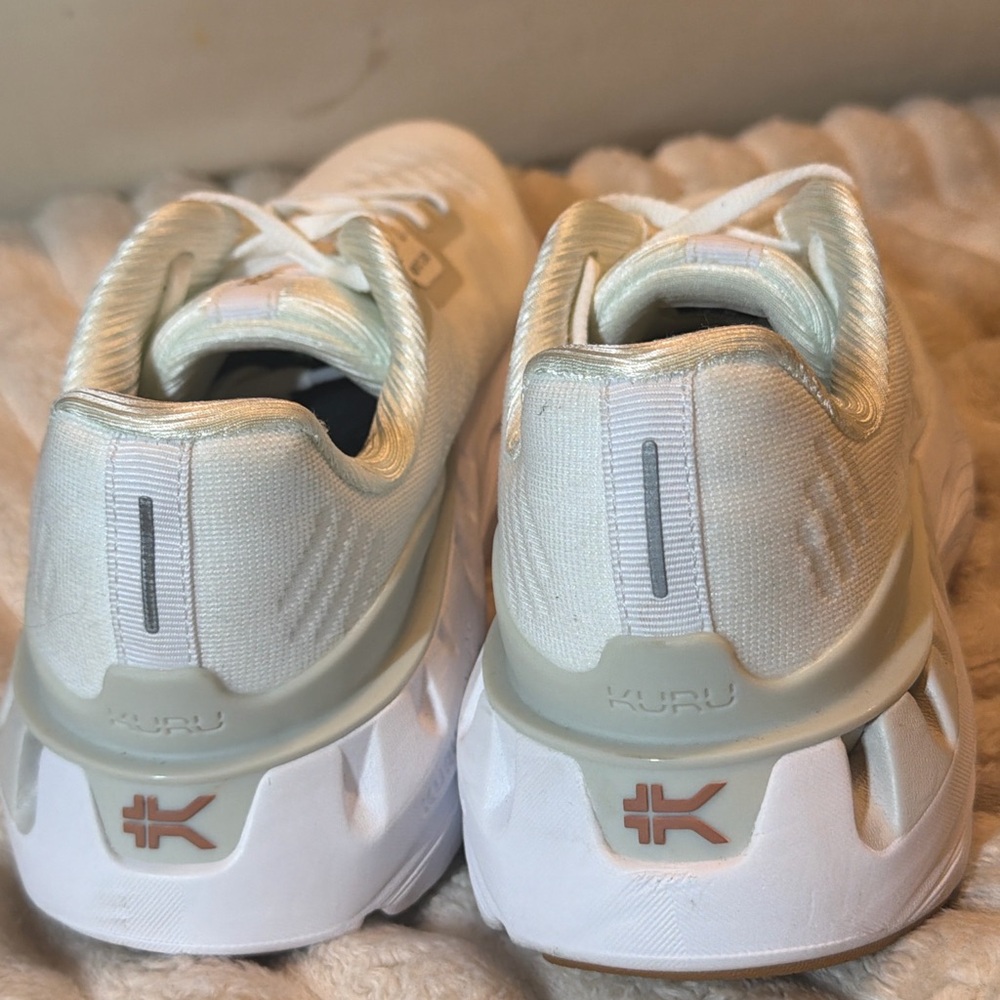 KURU Women’s Quantum Athletic Shoes White Size 7.5 EU 38 Heel Support - Picture 4 of 8